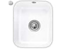 Villeroy & Boch Cisterna 45 Snow White - 6704 02 KG Keramikspüle Exzenterbetätigung