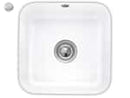 Villeroy & Boch Cisterna 50 Snow White - 6703 02 KG Keramikspüle Exzenterbetätigung