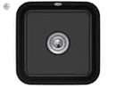 Villeroy & Boch Cisterna 50 Pure Black - 6703 02 R7 Keramikspüle Excenterbetätigung