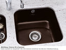 Villeroy & Boch Cisterna 50 Timber - 6703 02 TR Keramikspüle Exzenterbetätigung
