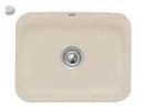 Villeroy & Boch Cisterna 60C Almond - 6706 02 AM Keramikspüle Exzenterbetätigung