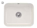 Villeroy & Boch Cisterna 60C Crema - 6706 02 KR Keramikspüle Exzenterbetätigung