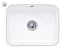 Villeroy & Boch Cisterna 60C Weiß (alpin) - 6706 02 R1 Keramikspüle Exzenterbetätigung