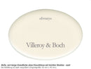 Villeroy & Boch Spülstein Doppelbecken Ivory - 6323 92 FU Keramikspüle Excenterbetätigung inkl. Hahnloch 1 + 2
