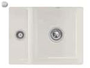 Villeroy & Boch Subway 60 XU Crema - 6758 02 KR Keramikspüle Exzenterbetätigung
