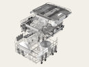 V-ZUG 4116800006 AdoraSpülen V4000 VGB Vollintegrierbarer Einbaugeschirrspüler XXL - 10 Jahre Hersteller-Garantie