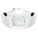 Acqua Vapore Whirlpool Pool Badewanne Eckwanne Wanne W70H-ALL 150x150cm mit Tür Walk-in-Pool