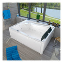 Acqua Vapore Whirlpool Pool Badewanne Wanne W12H-B-SC 180x135cm