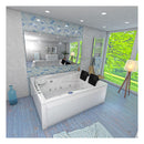 Acqua Vapore Whirlpool Pool Badewanne Wanne W12H-TH-B-SC 180x135cm