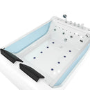 Acqua Vapore Whirlpool Pool Badewanne Wanne W40-SC-EA 180x120cm Reinigungsfunktion aktive Schlauch-Reinigung