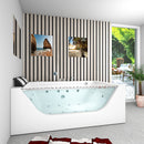 Acqua Vapore Whirlpool Pool Badewanne Wanne W42-R-SC-EA 180x120cm Reinigungsfunktion aktive Schlauch-Reinigung
