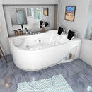 Acqua Vapore Whirlpool Topausstattung Pool Badewanne Eckwanne Wanne W23H-TH-L 182x120cm