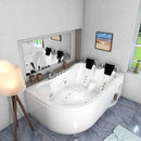 Acqua Vapore Whirlpool Topausstattung Pool Badewanne Eckwanne Wanne W23H-TH-L 182x120cm