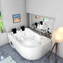Acqua Vapore Whirlpool Topausstattung Pool Badewanne Eckwanne Wanne W23H-TH-R 120x182cm