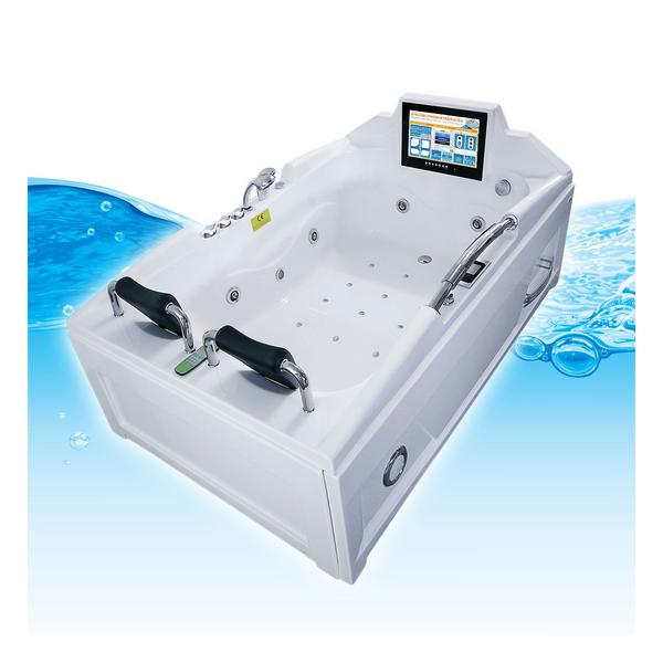 Acqua Vapore Whirlpool Vollausstattung Pool Badewanne Wanne mit TV T18L 188x120cm