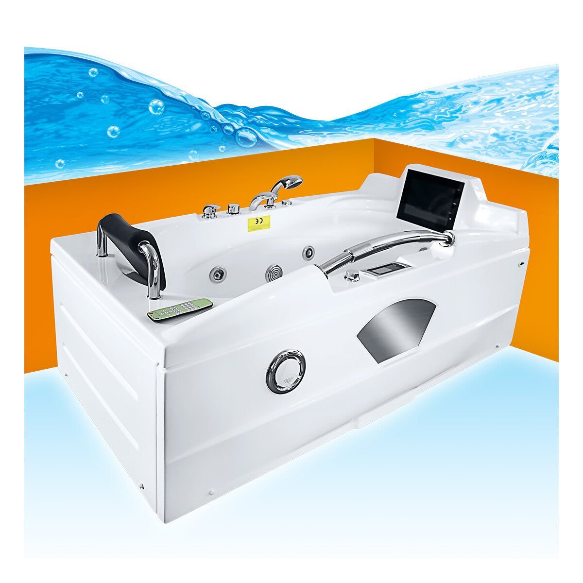 Acqua Vapore Whirlpool Vollausstattung Pool Badewanne Wanne mit TV T42