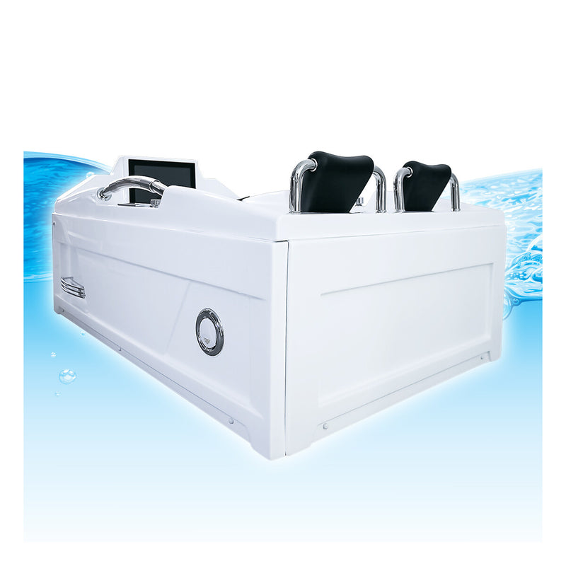 Acqua Vapore Whirlpool Vollausstattung Pool Wanne Eckwanne mit TV T18R 120x188cm