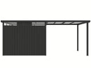 StarLine Metal Shed Model Style 7.56 m² Economy Set-1 Anthracite
