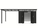StarLine Metal Shed Model Style 7.56 m² Economy Set-1 Anthracite