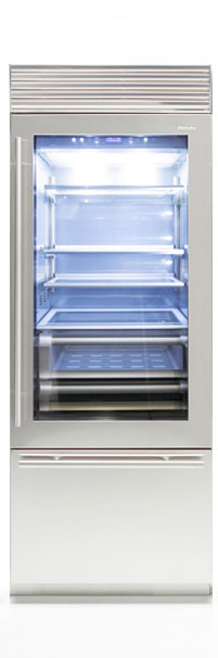 Fhiaba Side by Side Kühlschrank - Freezer X-Pro XS750TGT, 75 cm, Edelstahl