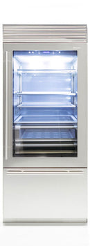 Fhiaba Side by Side Kühlschrank - Freezer X-Pro XS9000TGT, 90 cm, Edelstahl
