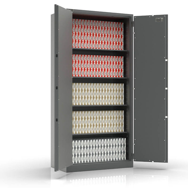 Bremertresor Zibo 195 - Dokumententresor Sicherheitsstufe S1 [EN 14450] - (195 x 93 x 50cm)