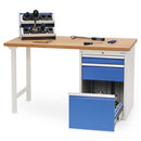 Bedrunka+Hirth CNC workbench, depth 750 mm, R 18-24, number of drawers: 3