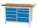 Bedrunka+Hirth box workbench, R18-24, with 8 x drawers