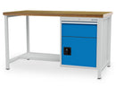 Bedrunka+Hirth cabinet workbench, depth 750 mm, R 18-24, number of drawers: 1, number of hinged doors: 1