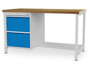Bedrunka+Hirth cabinet workbench, depth 750 mm, R 18-24, number of drawers: 2