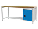 Bedrunka+Hirth cabinet workbench, depth 750 mm, R 24-24, number of drawers: 2, number of hinged doors: 1