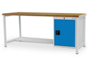 Bedrunka+Hirth box workbench, depth 750 mm, R 18-24, number of hinged doors: 1