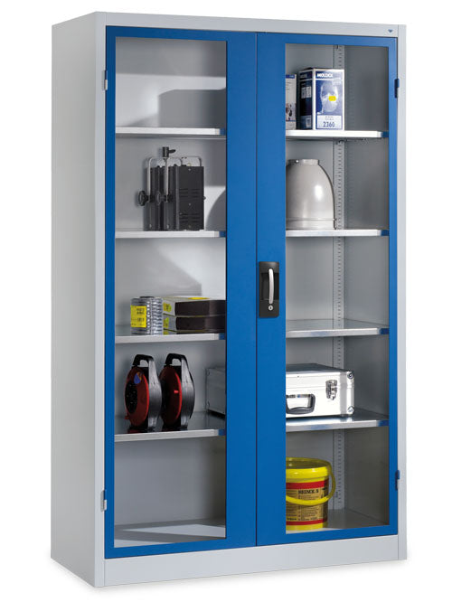 Bedrunka+Hirth double-door wardrobe with viewing window