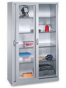 Bedrunka+Hirth sliding door wardrobe with viewing window