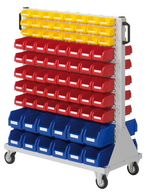 Bedrunka+Hirth trolley size 3, 152 open-fronted storage bins