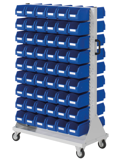 Bedrunka+Hirth trolley size 4, 108 open-fronted storage bins