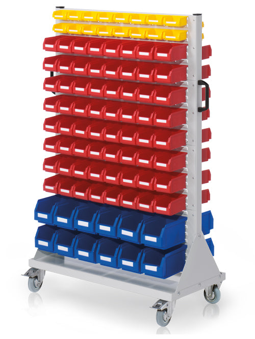 Bedrunka+Hirth trolley size 4, 194 open-fronted storage bins