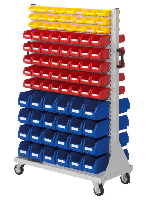 Bedrunka+Hirth trolley size 4, 176 open-fronted storage bins