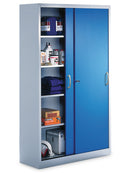 Bedrunka+Hirth sliding door wardrobe with rotary/push cylinder lock