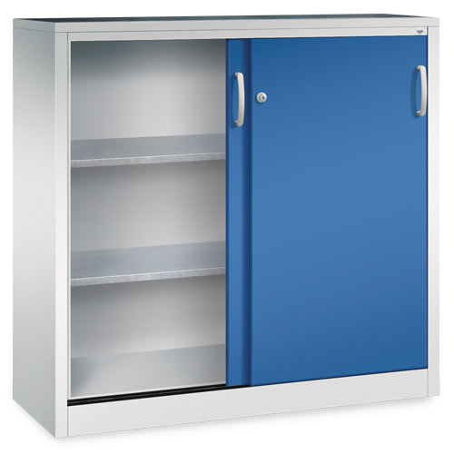 Bedrunka+Hirth sliding door wardrobe with rotary/push cylinder lock