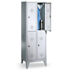 Bedrunka+Hirth Garderobenschrank mit 100 mm hohem Sockel, Abteilbreite in mm: 300 – Vorschau 1