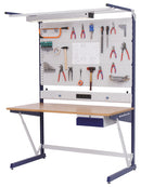 Bedrunka+Hirth workraster with multi-wall construction and underhang block, 1x energy channel, 3x perforated wall