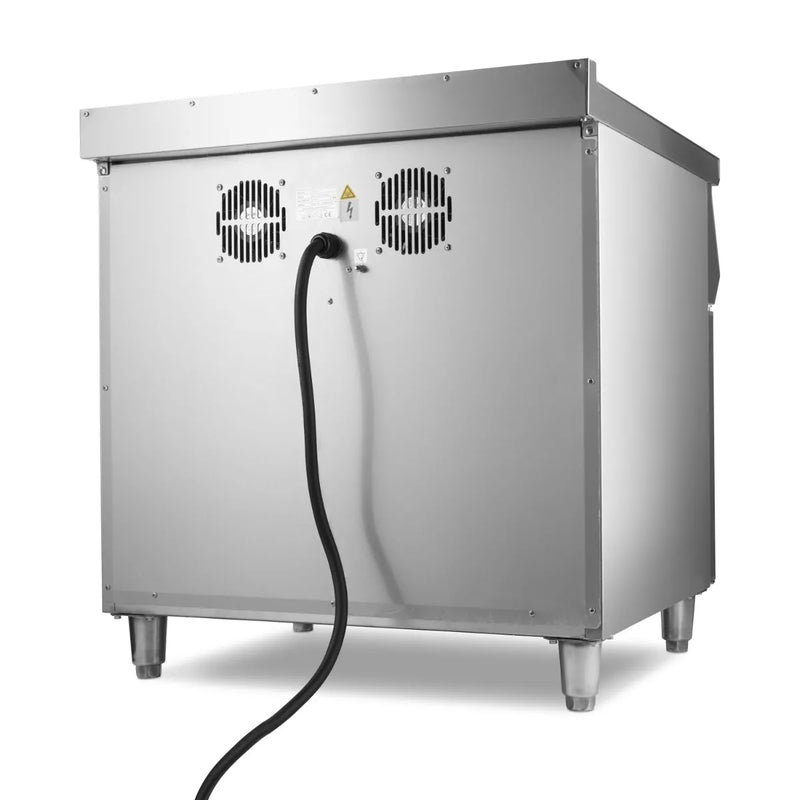 MAXIMA Gastro Cuisinière à induction - 4 feux - 70 cm de profondeur - avec support