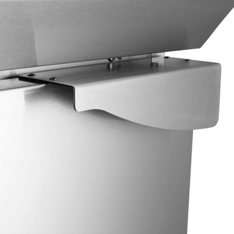 MAXIMA Gastro Cuisinière à induction - 4 feux - 70 cm de profondeur - avec support