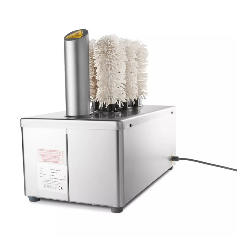 MAXIMA Gastro Glaspolierer - 8 Pinsel - 600 Gläser/Stunde