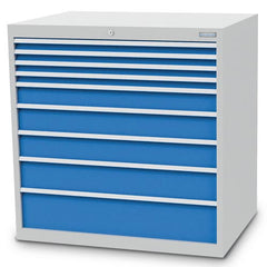 Bedrunka+Hirth Schubladenschrank, Tiefe 736 mm, R 36-24, Schubladenanzahl: 9 – Vorschau 1