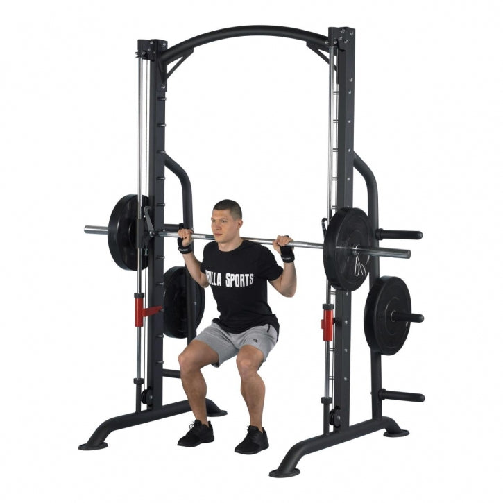 GORILLA SPORTS Multipresse Power Rack Schwarz