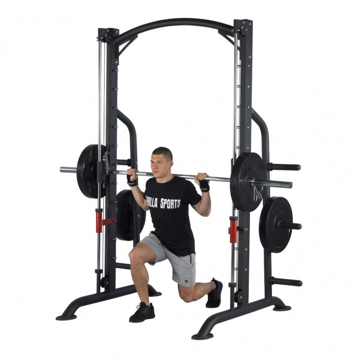 GORILLA SPORTS Multipresse Power Rack Schwarz