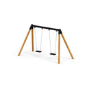 Lars Laj Double Swing with Two Seats Playground