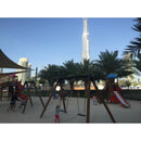 Lars Laj Double Swing with Two Seats Playground